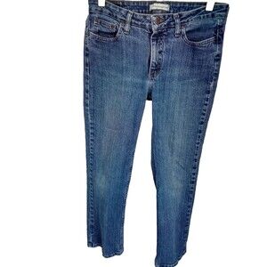 Riders By Lee Women’s Straight Leg Blue Jeans Size 30X28 5 Pocket Pants Denim